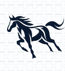 Galoppierendes Pferd